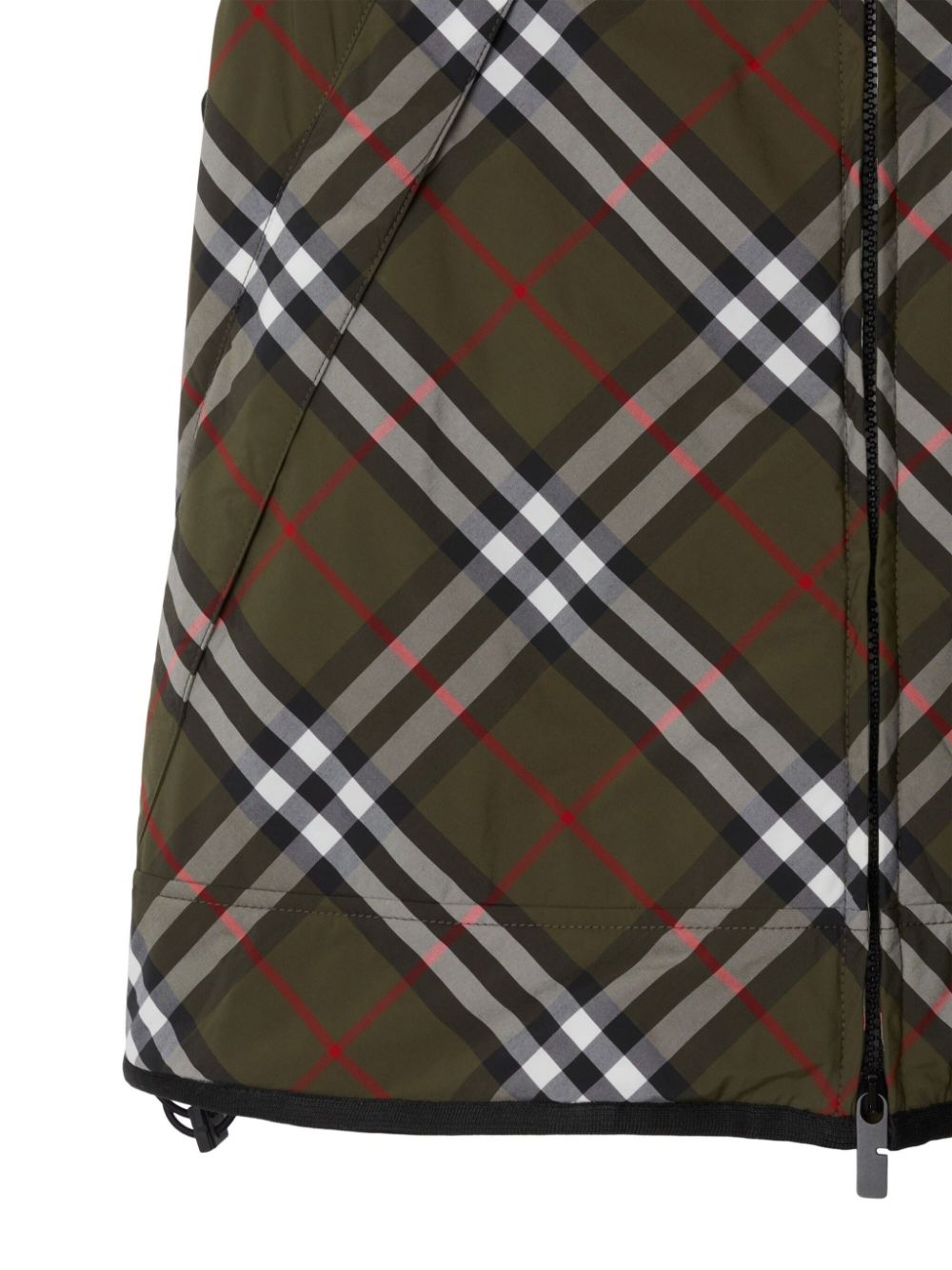 Cheap Burberry checked padded gilet Men