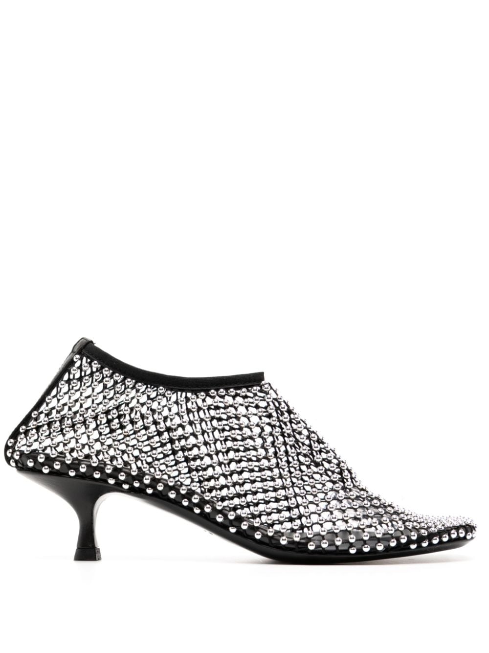 Christopher Esber Minette stud micro heel pumps Black