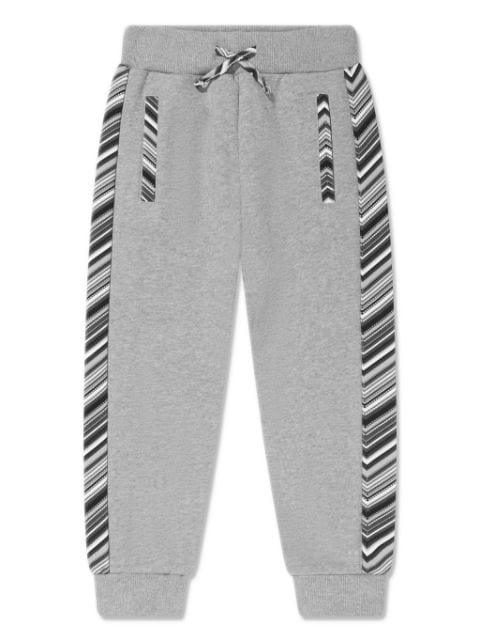 Missoni Kids organic-cotton tracksuit bottoms