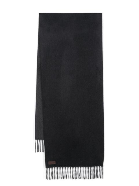 Canali fringe-detail scarf