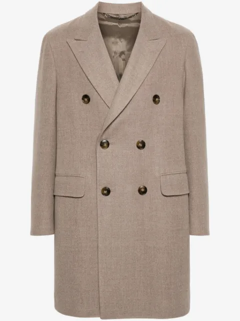 Canali double-breasted coat