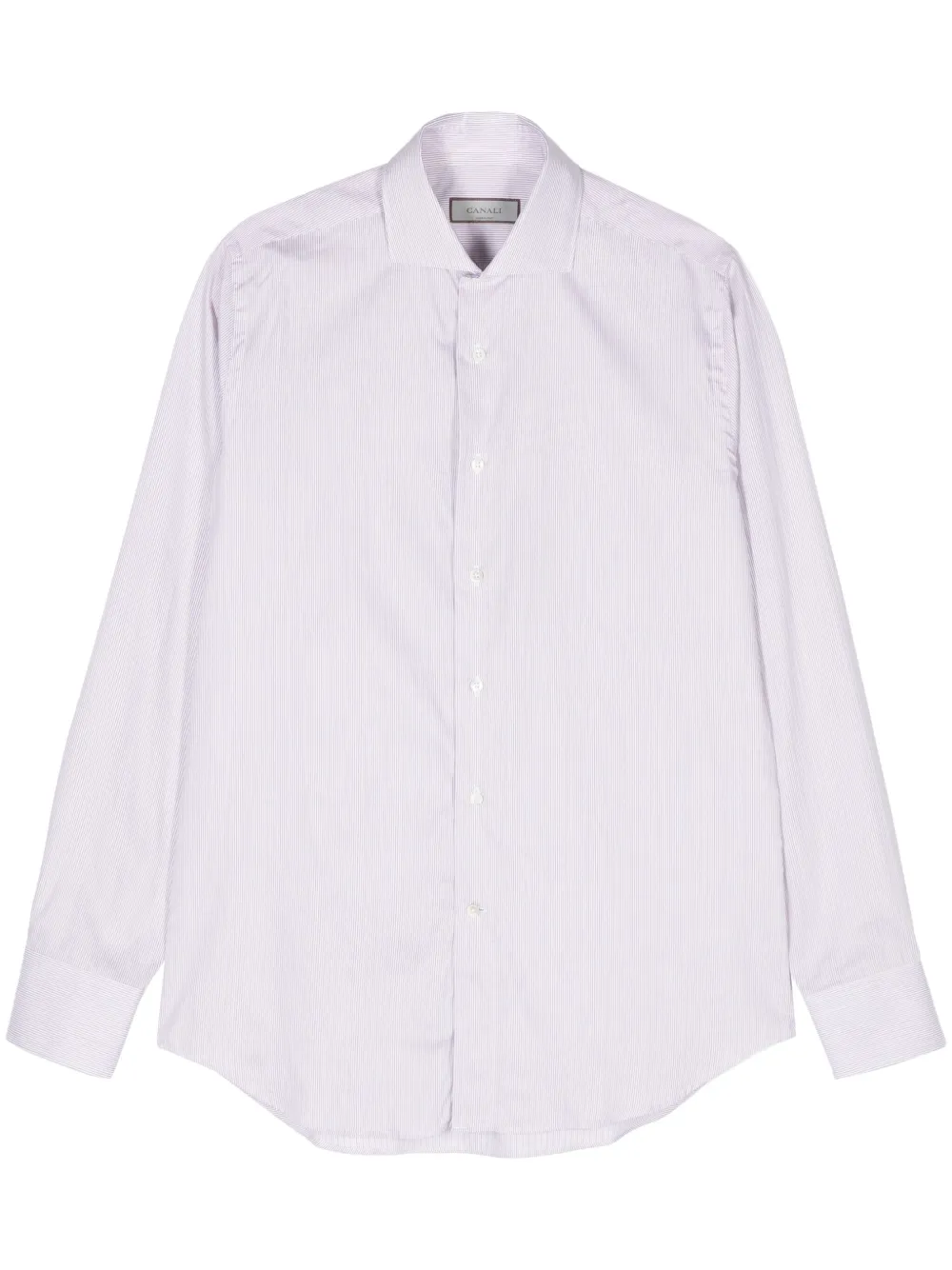 Canali camisa con rayas estampadas | morado | Image 1