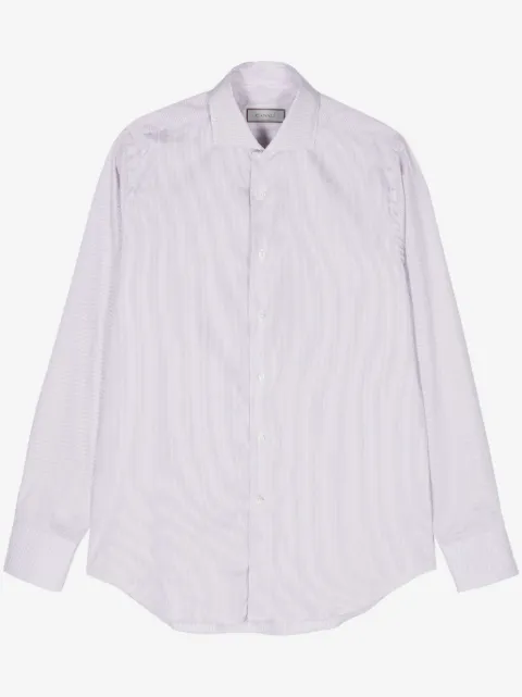 Canali camisa con rayas estampadas