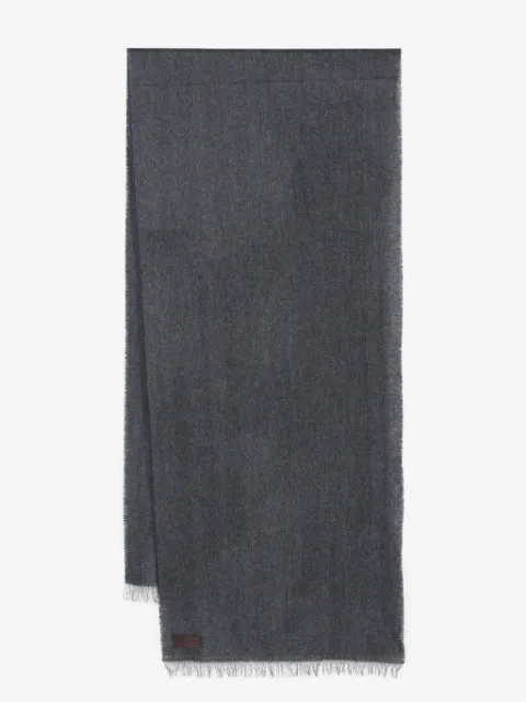 Canali herringbone scarf