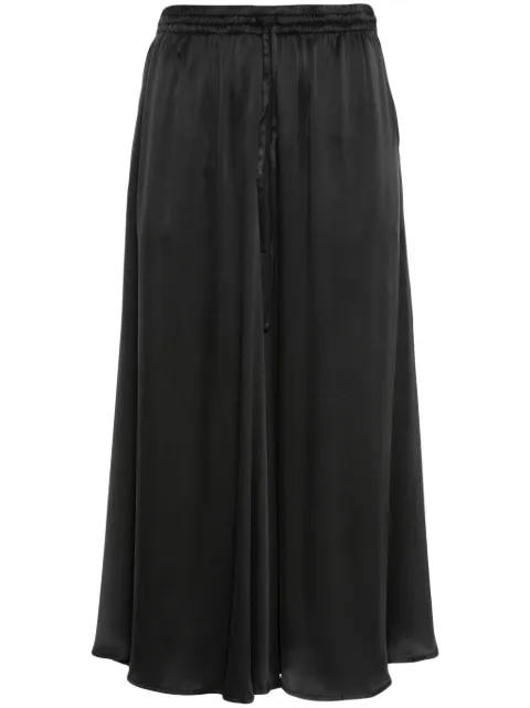 P.A.R.O.S.H. jupe en soie à coupe mi-longue