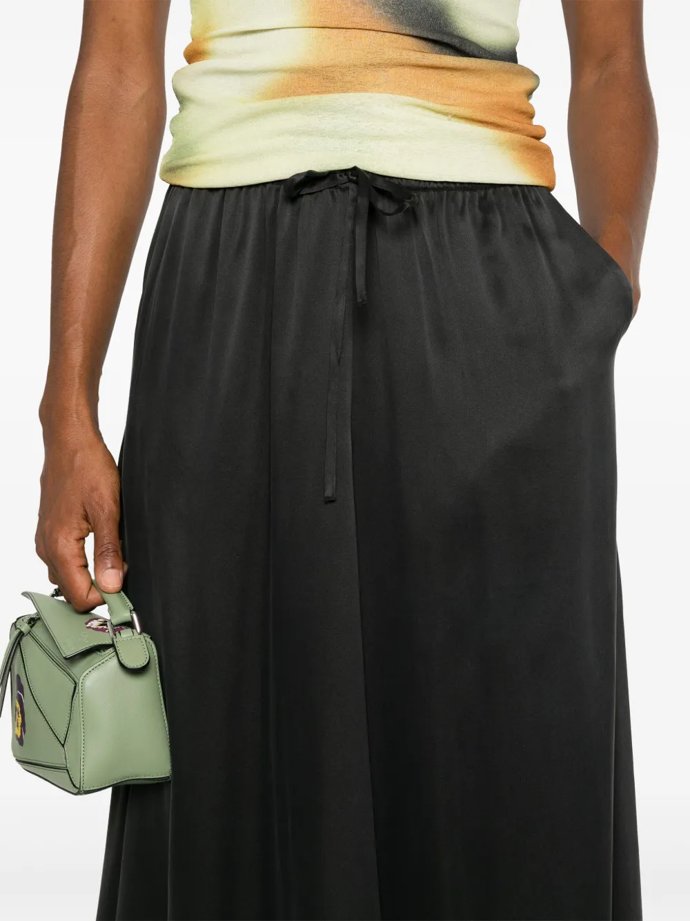 P.a.r.o.s.h Sunny Skirts In Black