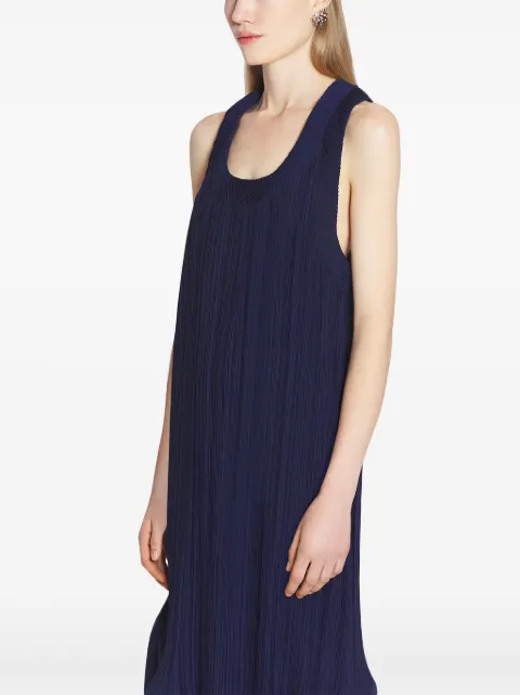 Lanvin pleated midi dress RWDR00465904A24 - 3