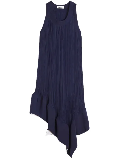 Lanvin pleated midi dress RWDR00465904A24 - 0
