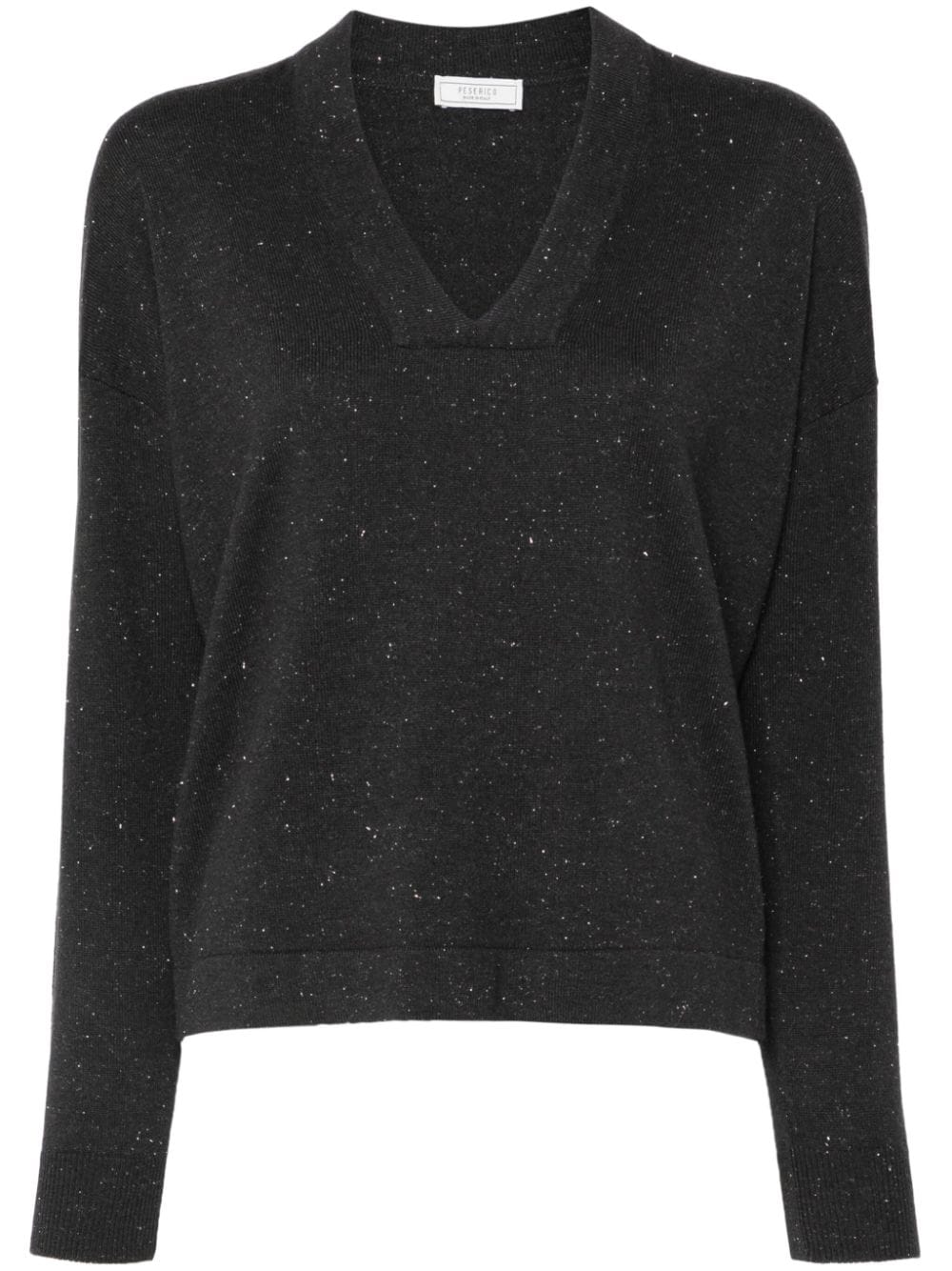 PESERICO METALLIC-THREADING JUMPER 