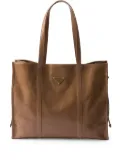 Prada leather tote bag - Brown