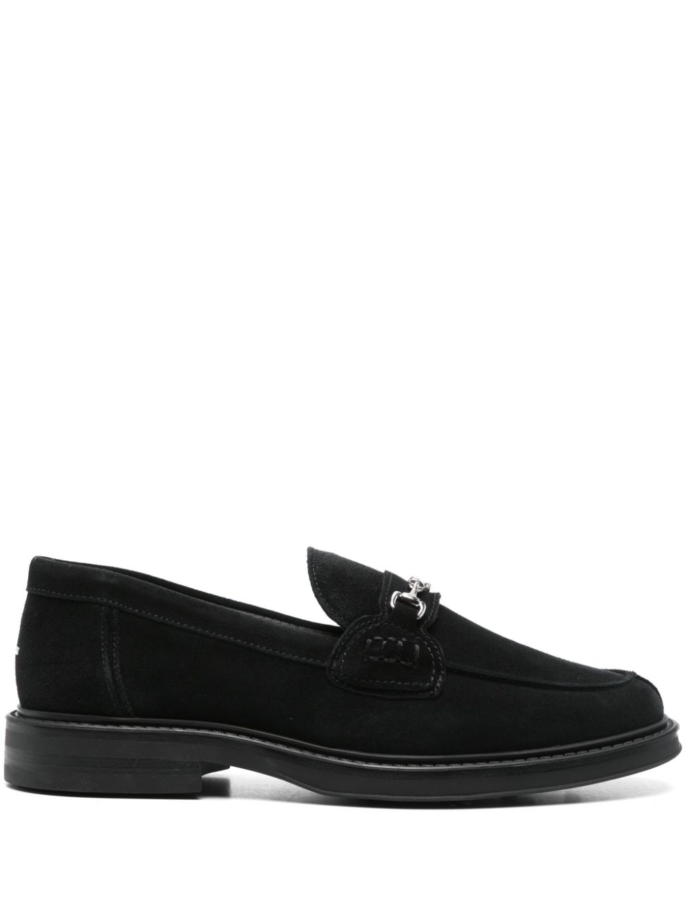 Filling Pieces suede loafers Black