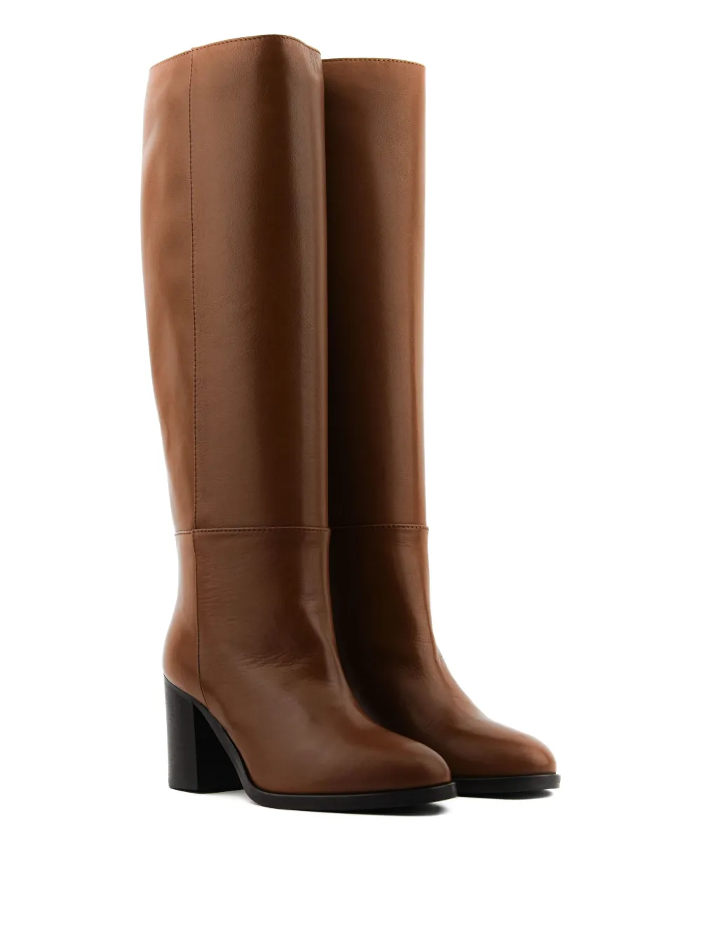 Paul Warmer 80mm Kate Knee-high Boots In Brown