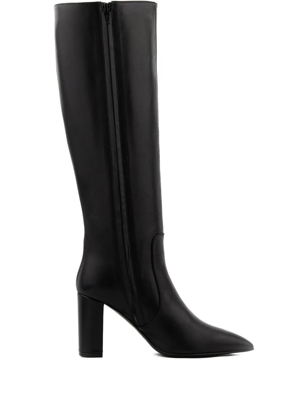 Paul Warmer Kate Leather Knee-high Boots In Black