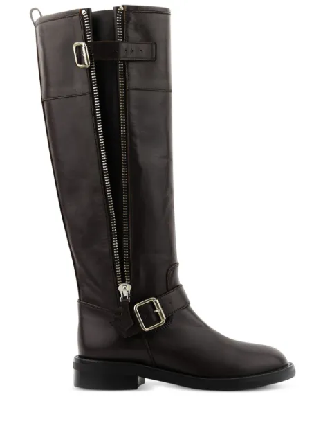Paul Warmer botas biker Birkin con tacón de 50mm