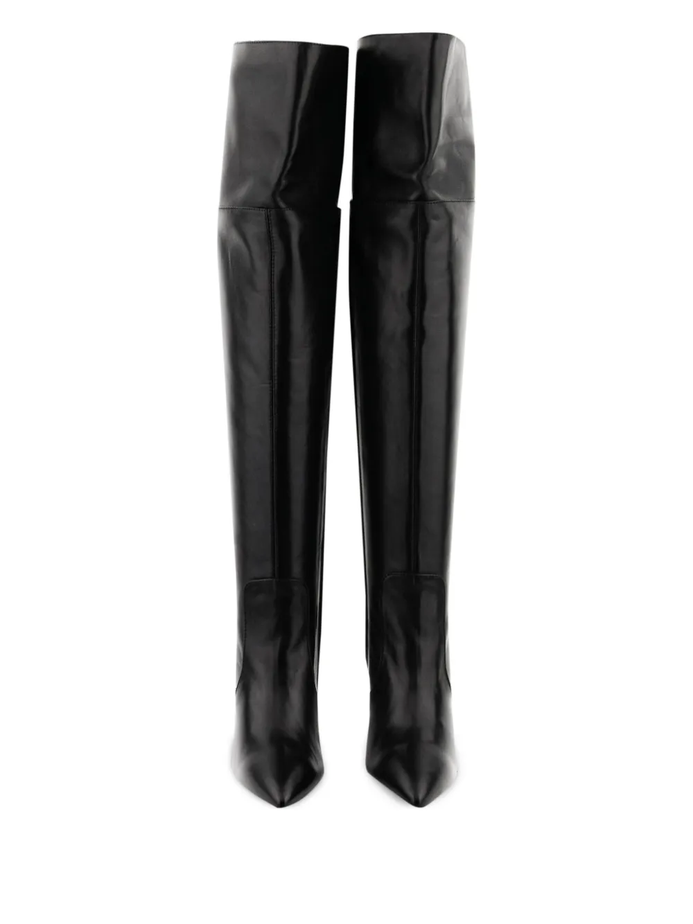 Paul Warmer 80 mm Kate overknee laarzen Zwart