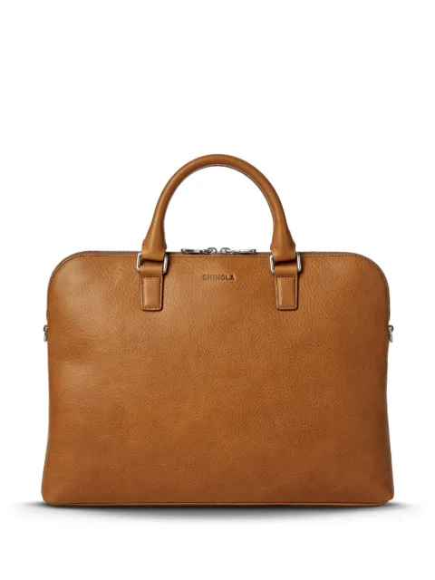 Shinola leather briefcase