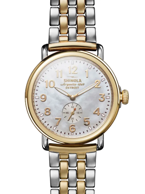 Shinola The Runwell 41mm 腕時計 | ニュートラル | FARFETCH JP