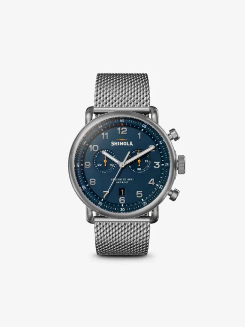 Shinola Canfield Model C56 2 Eye Chrono 43 mm horloge