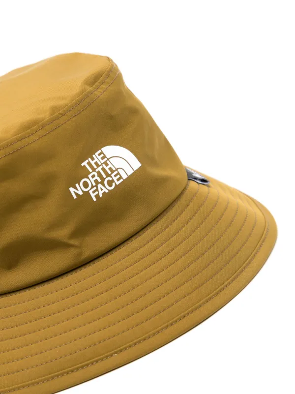 Brown Bucket Hat Unisex Logo Printed hotsell