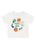 Stella McCartney Kids space-print t-shirt - White