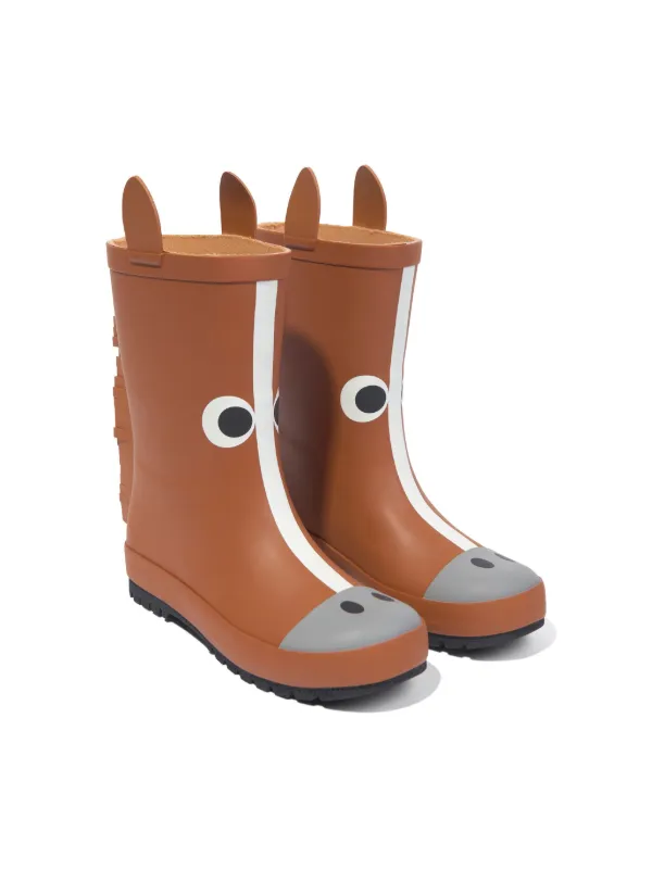 Stella McCartney Kids Horse Graphic Boots Brown FARFETCH BH
