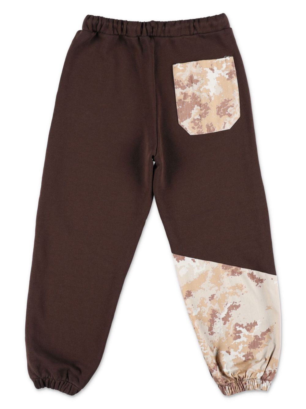 MYAR KIDS logo-print track pants - Brown