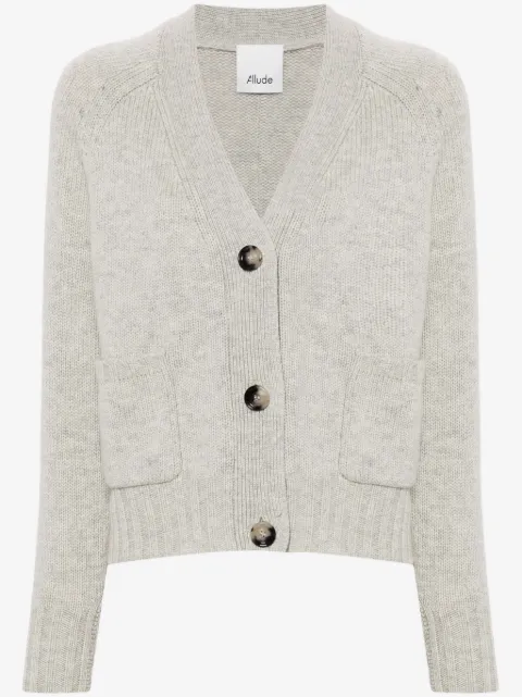Allude V-neck cardigan