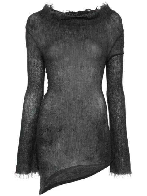 YEHUAFAN fine-knit sweater