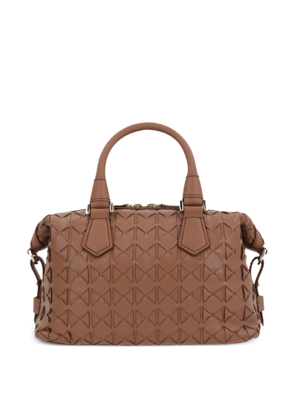 Serapian mini Ani Mosaico tote bag - Bruin