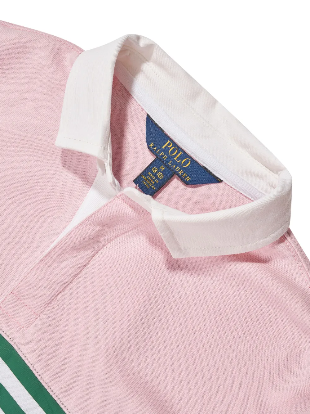 Polo Ralph Lauren Logo-print Polo Shirt In Rosa