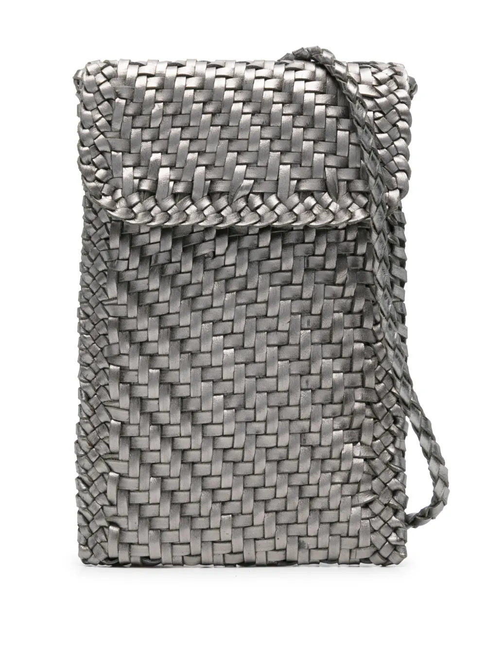 Dragon Diffusion Leather Phone Bag In Green
