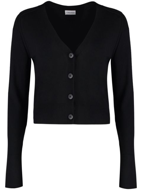 Calvin Klein Cardigan aus Wolle