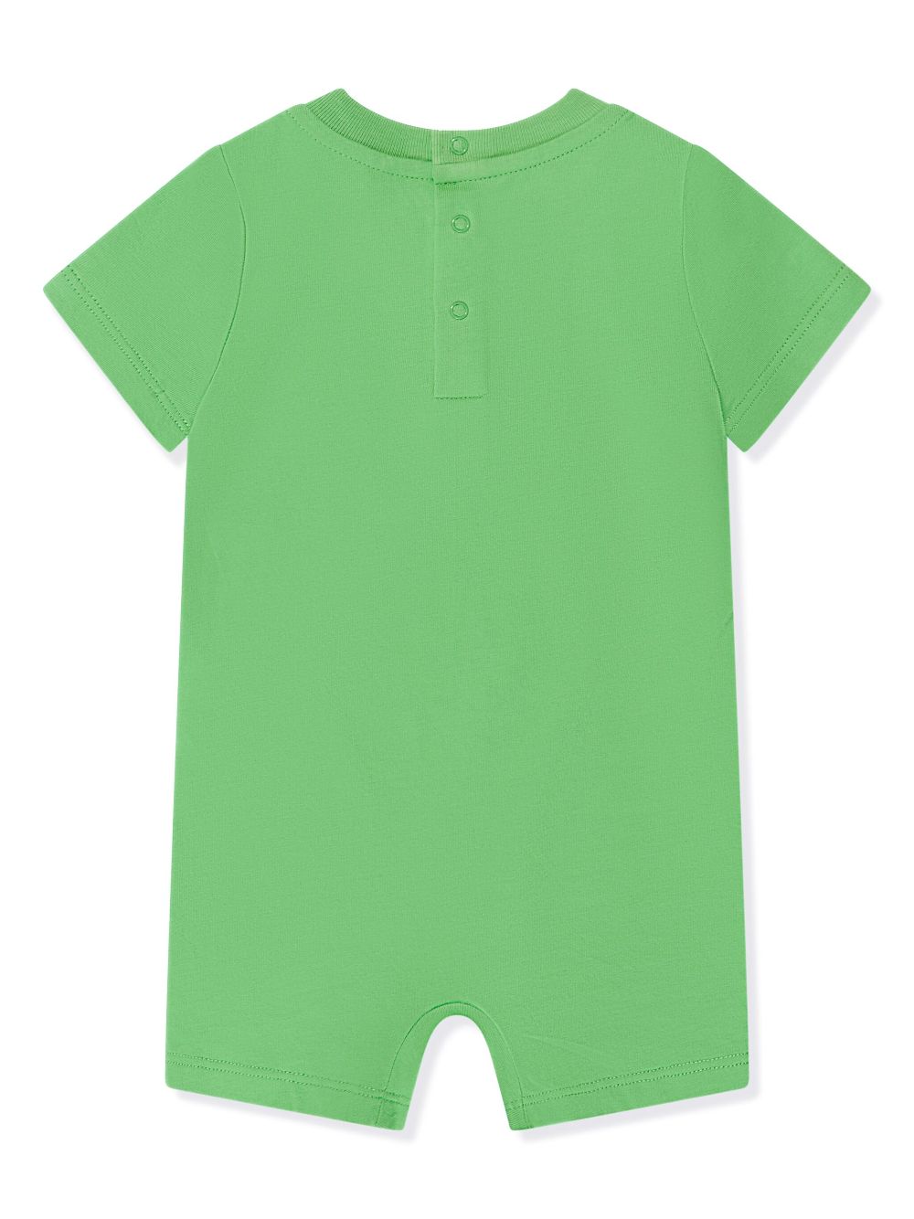 Ralph Lauren Kids Polo Bear-print romper - Groen