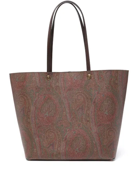 ETRO شنطة كتف بطبعة بيزلي
