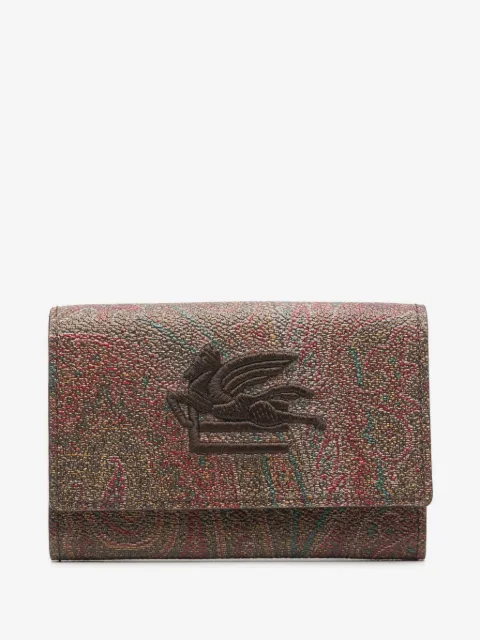ETRO Pegaso-motif paisley wallet