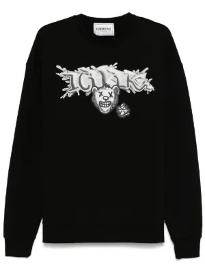 TAKAHIROMIYASHITA TheSoloist. Bone セーター Takahiromiyashita The Soloist skeleton-print Sweater | Black