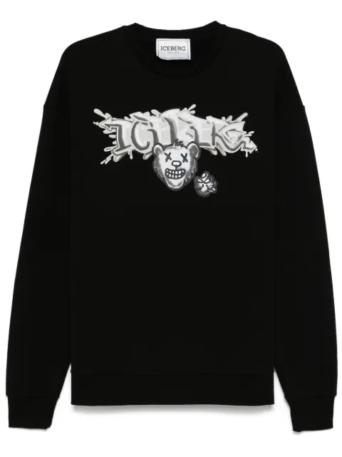 Iceberg logo-print sweatshirt