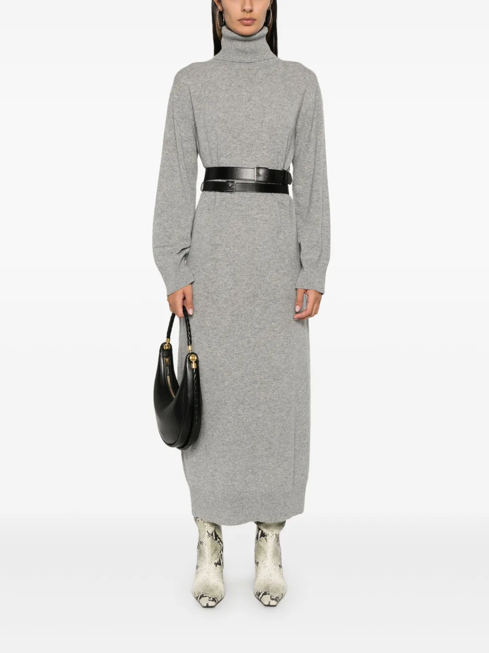 Fabiana Filippi Platinum maxi-jurk - Grijs