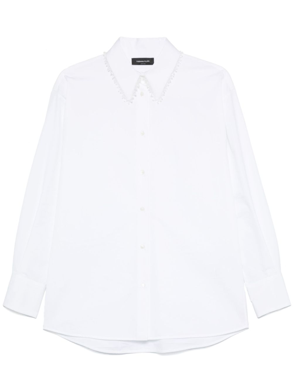 Fabiana Filippi poplin shirt - White