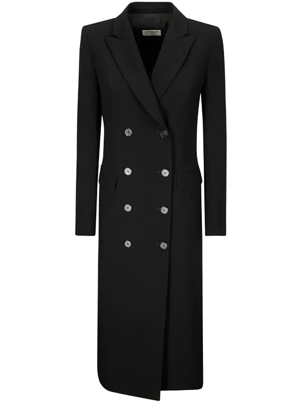 Alberto Biani double breasted Coat Black FARFETCH ZA