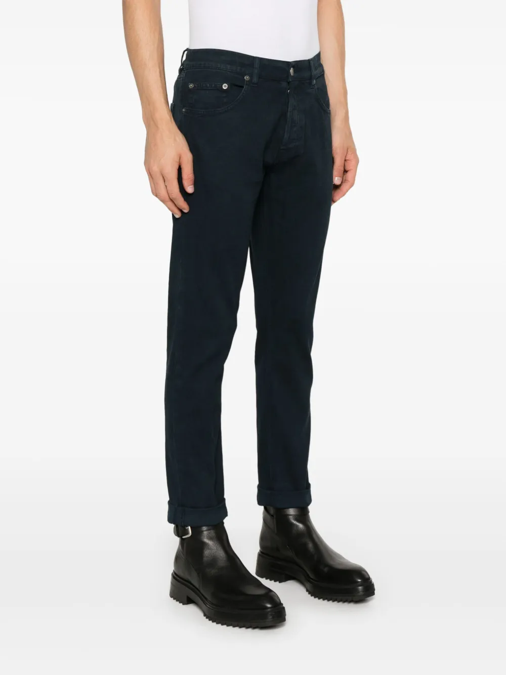 DONDUP Icon broek Blauw