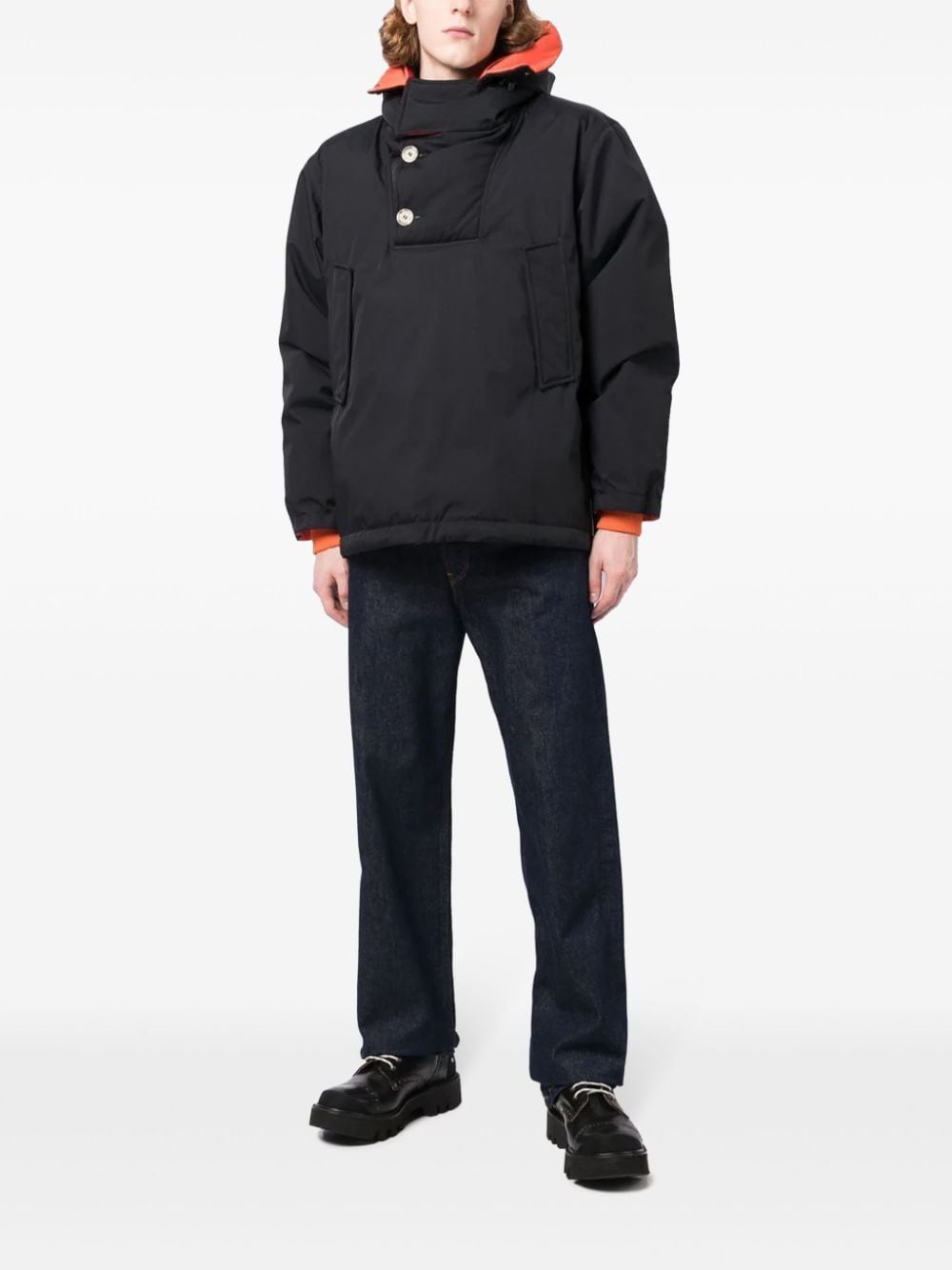 Woolrich hooded jacket - Zwart