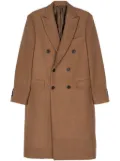 Reveres 1949 bouclé coat - Brown