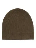 Rick Owens ribbed beanie - Green