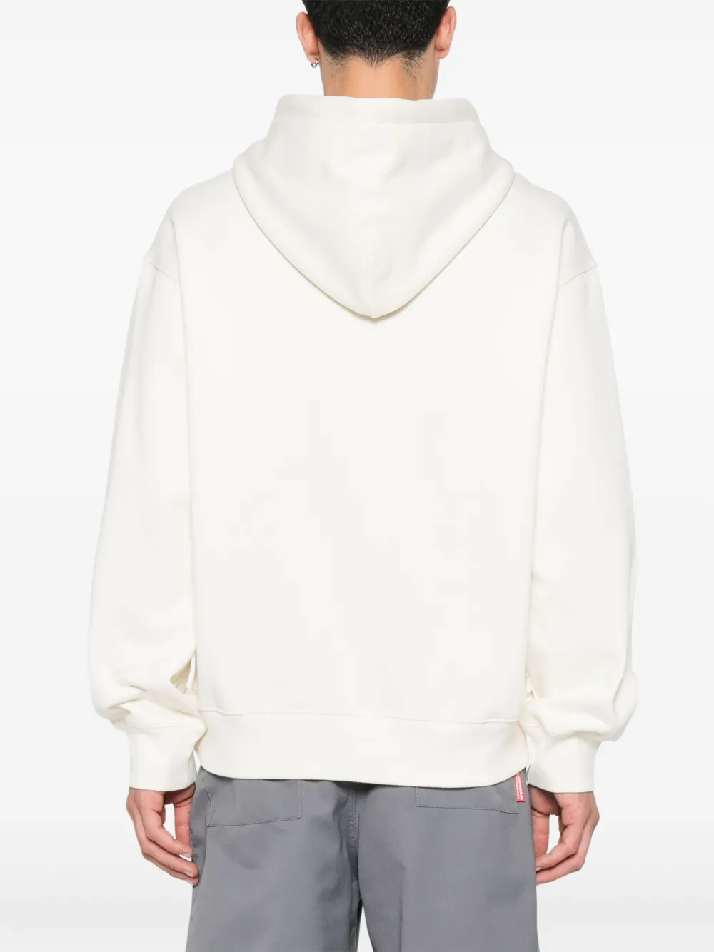 Carhartt WIP Brown Ducks Hoodie Men Elastane Cotton Cotton Polyester S White
