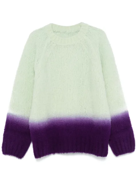 sacai ombré-effect sweater