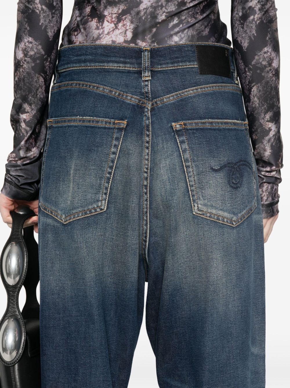 Shop R13 Venti Jeans In Blue