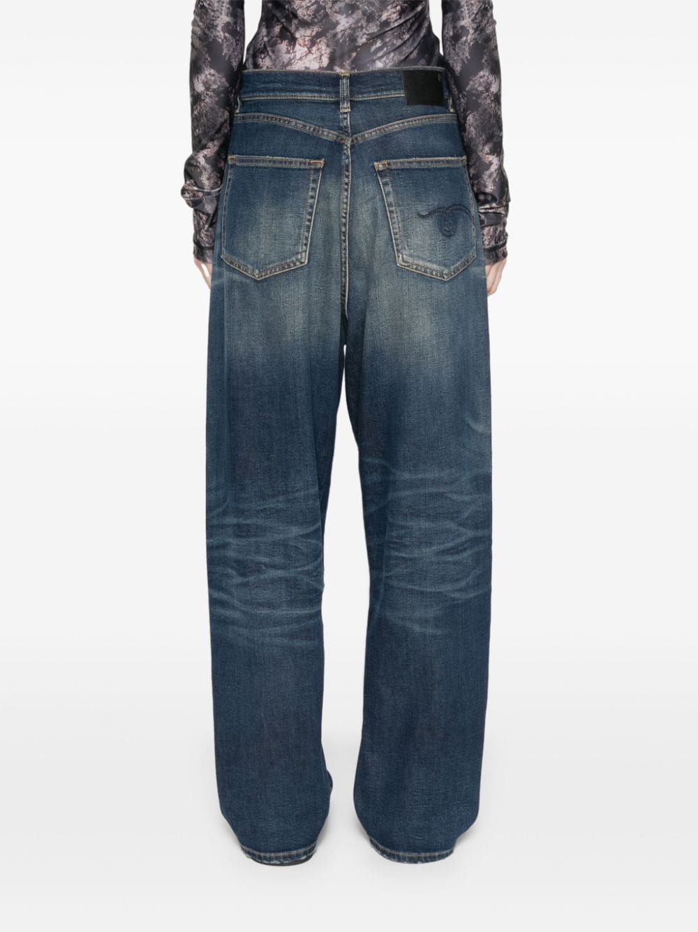 Shop R13 Venti Jeans In Blue