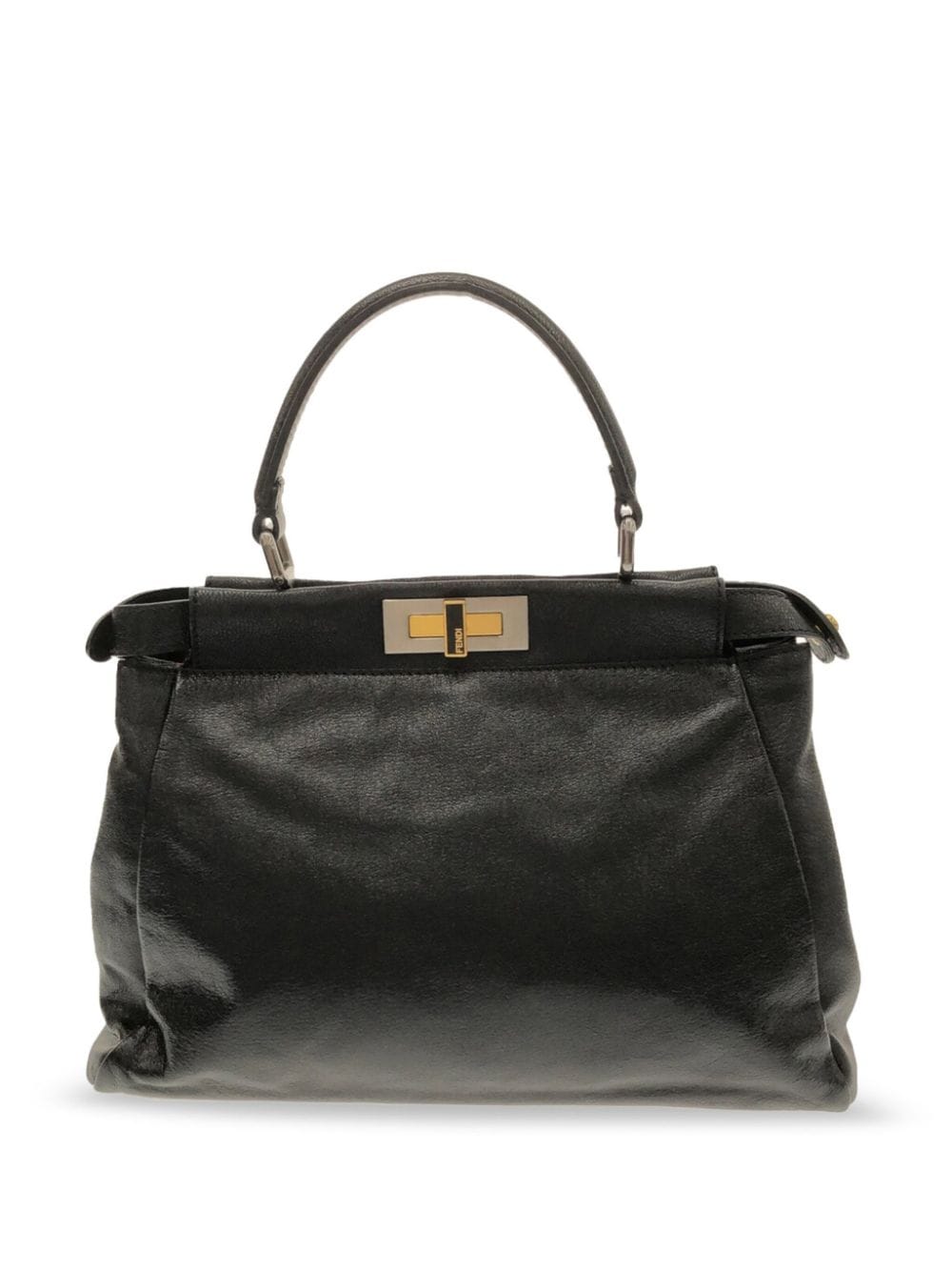 Fendi Pre-Owned 2000-2010 Medium Peekaboo Iconic satchel - Zwart