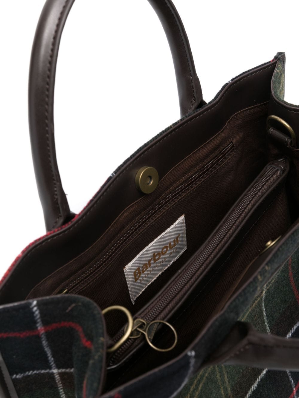 Shop Barbour Barrhill Tote Bag In Brown